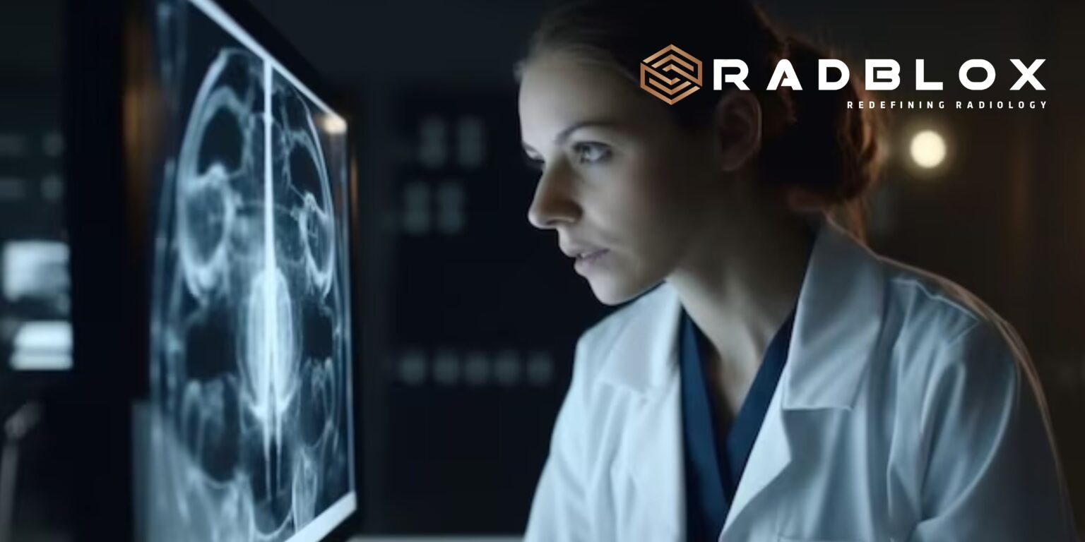 Blog banner highlighting radiology services and technology