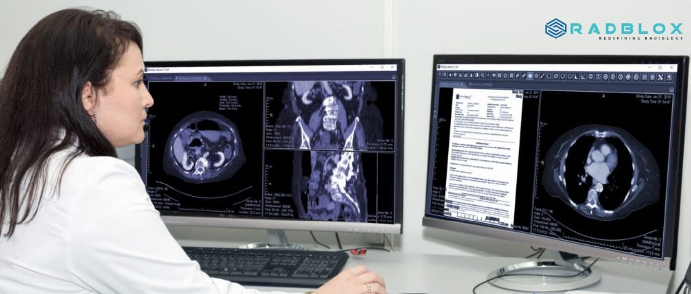 Blog banner highlighting radiology services and technology