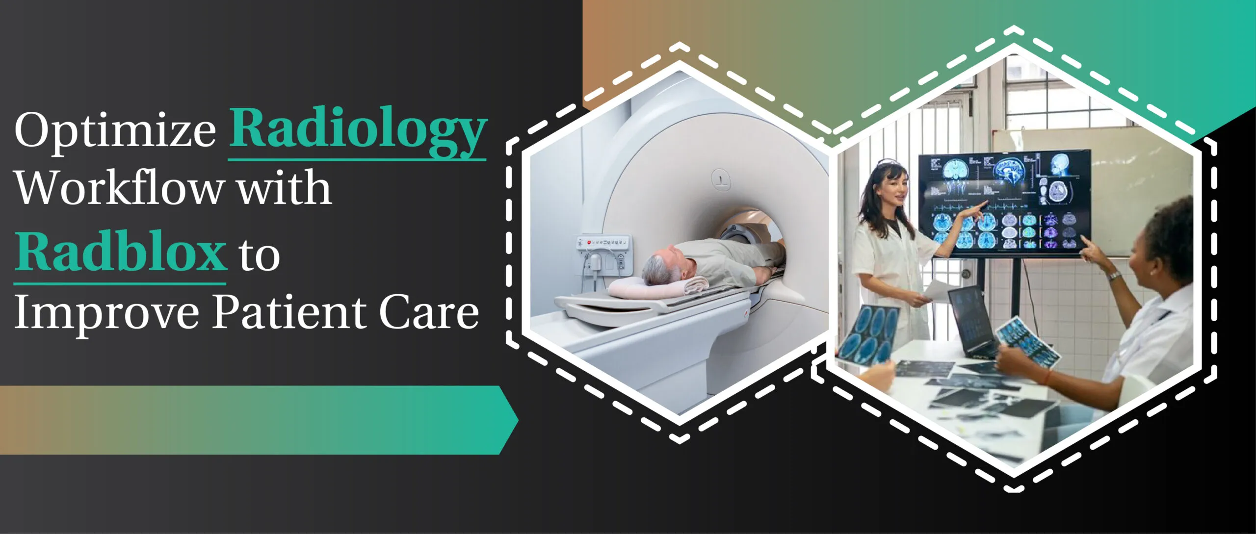 Blog banner highlighting radiology services and technology