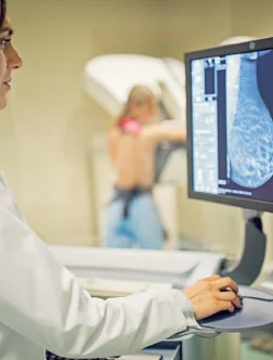 Breast imaging services providing detailed mammography and diagnostic imaging for breast health.